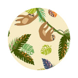 Jungle Sloths - Hanging In Collection - Stof Fabrics